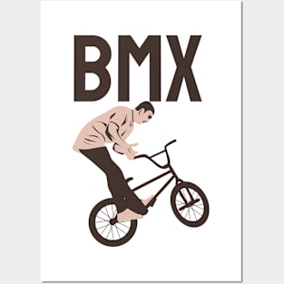 BMX, GIFT FOR WHO LOVES BICYCLES Posters and Art